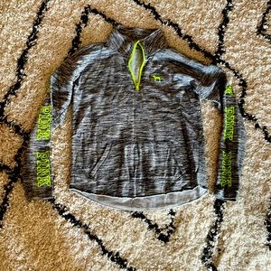 VS Pink quarter zip sweater